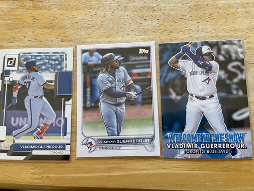 Vladimir Guerrero 3 Tarjetas De Colecion