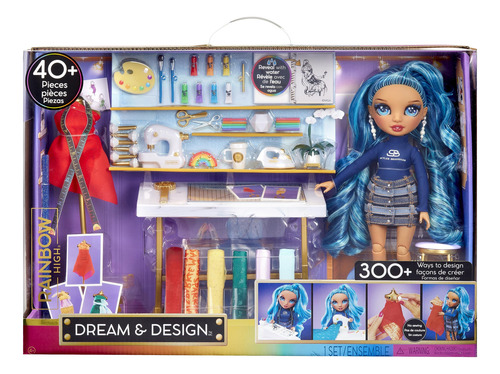 Juego De Estudio De Moda Rainbow High Dream & Design. Juego