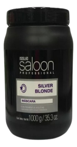 Issue Saloon Silver Blonde Baño De Crema De 1000ml