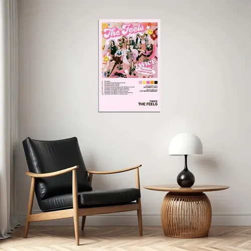 Twice The Feels Album Cover Music Poster K-pop Home Decor