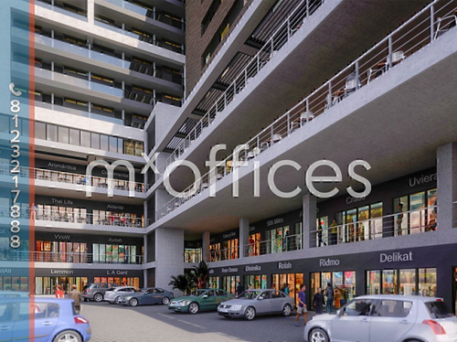 Local Comercial En Renta 51.85 M2 N2 Obra Gris Zona Tec Monterrey