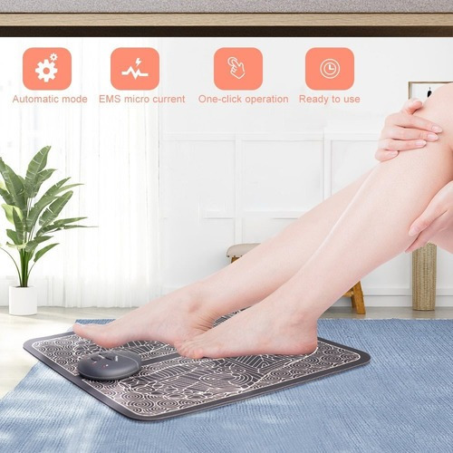Imagem 8 de 10 de Massageadora De Pés Elétrica Dobrável Ems Relaxa Os