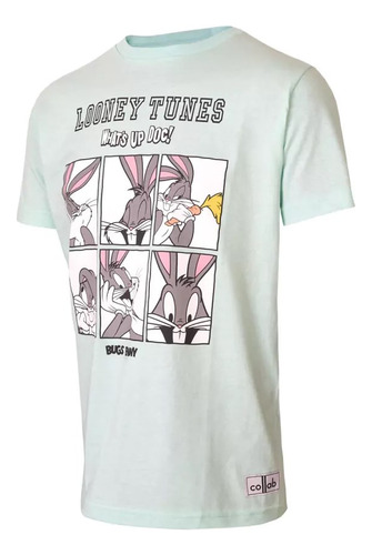 Remera Collab Looney Tunes Tee Algodón Asfl70