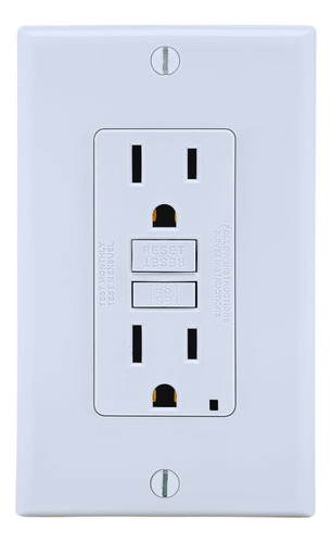 Contacto Falla A Tierra 15a 125v Bco - Leviton Gfnt100w