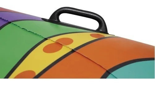 Flotador Montable Rinoceronte Pop Bestway Modelo 41116 Multicolor