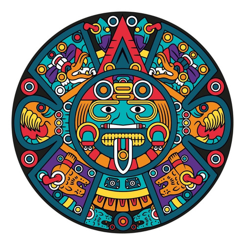 Mouse Pad Calendario Azteca