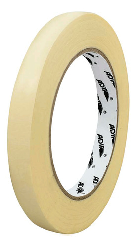 Cinta Masking Tape 6 Pzs 12mmx50m Adir 1282 Beige Lisa