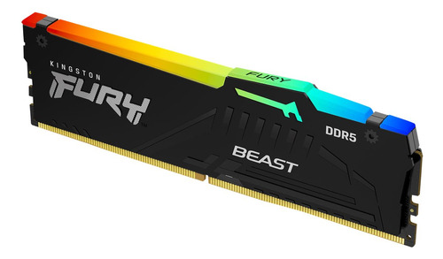 Memoria Kingston Fury Beast Rgb 16gb Ddr5 5200mts