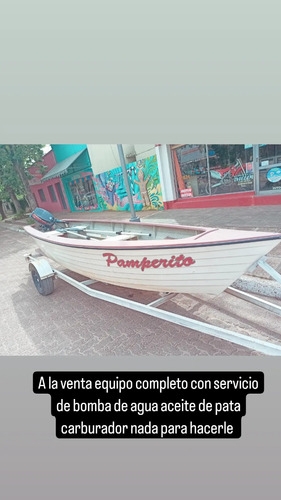 Bote Canoa - Lerch Islero 470 2013 Con Yamaha 9.9 2t 2009