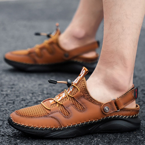 Sandalias For Hombre Con Soporte De Arco Fascitis Plantar Y