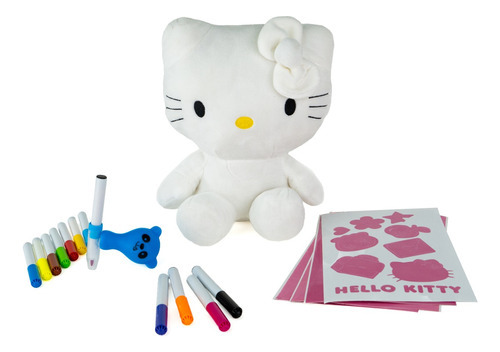 Mi Alegría Hello Kitty Color Spray Pinta Lava Pinta Otra Vez Color Blanco Para Pintar