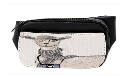 Ambesonne Bumbag Unisex, Bufanda De Llama Con Gafas