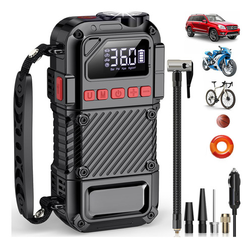 Compresor De Aire Portátil 150 Psi 20000 Mah Ews