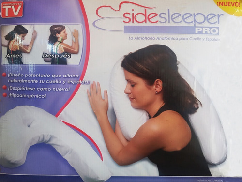 Imagen 1 de 3 de Almohada Side Sleeper Pro Hipoalergénica Comoda Original Tfk