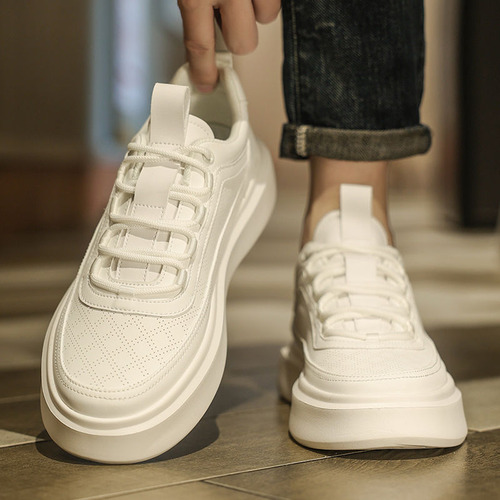 Zapatos Tenis Hombre Tenis De Caballero Tenis Blancos Cómodo
