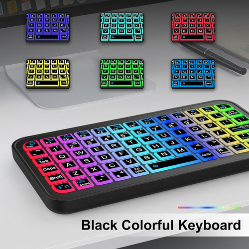 Teclado Inalámbrico Retroiluminado Teclado Inalámbrico Tecla