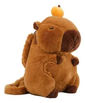 Comprar Mochila De Peluche De Capibara, Muñeca De Peluche Kawaii De Moda, Bolso De Piel, Bolso Infantil, Bolso De Hombro, Mini Mochila, Regalos Para La Novia