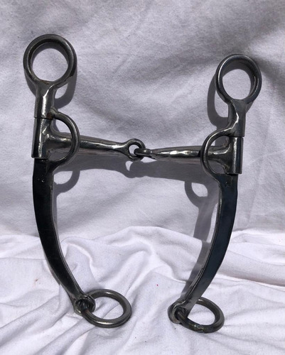 Imagen 3 de 3 de Freno Para Caballo Bridon Con Patas Ms