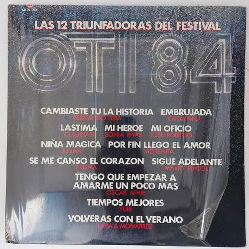 Varios Artistas - Las 12 Triunfadoras Del Festival Oti 84 Lp