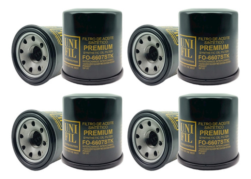Filtro Aceite Para Grand I10 1.2l 2015-2022 Sintetic 4 Pieza