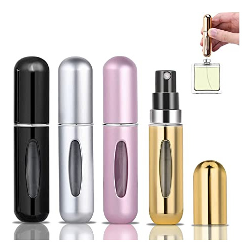Waekiytl Atomizador De Perfume Recargable, Portátil, 5ml (4p