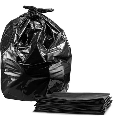 Bolsa Negra Para Basura 200 Lt Micra 12 Pack 25 Und