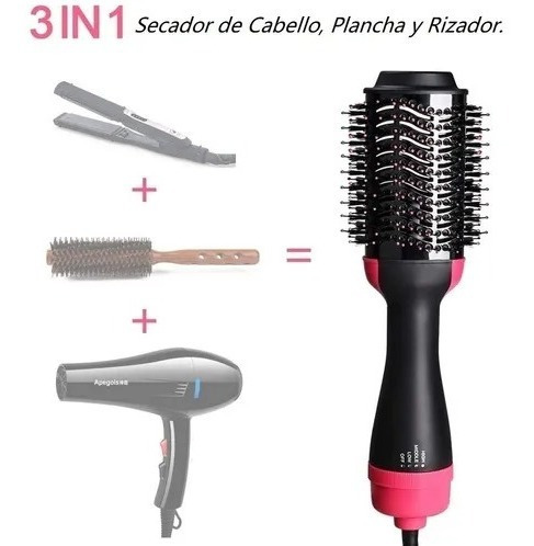 Imagen 3 de 7 de One Step Cepillo Alisador De Cabello 3 En 1 Profesional