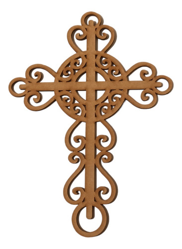 10 Crucifijos , Cruces De Mdf Ceremonias Religiosas 