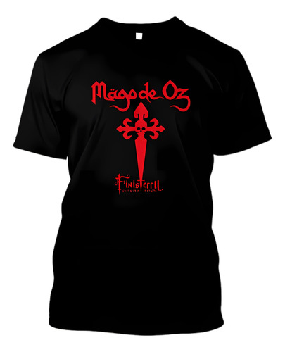 Camiseta Niños Estampada Mago De Oz Finisterra Opera Rock