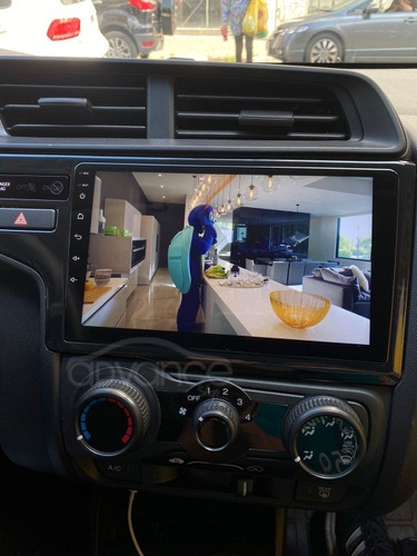 Central Multimidia 9' Honda City Android + Carplay