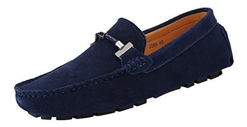 Anufer Mocasines Elegantes Con Hebilla Para Hombre Zapatos D