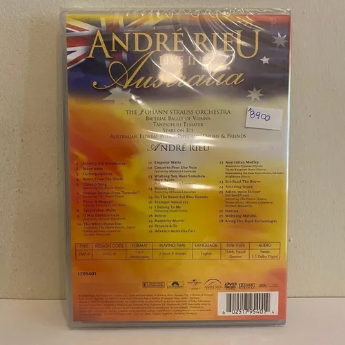 Andre Rieu Live In Australia - World Stadium Tour Dvd Arg