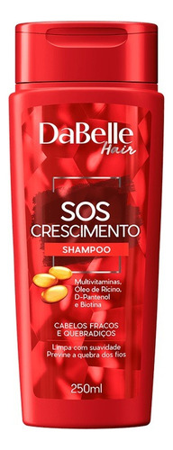 Shampoo Dabelle Sos Crescimento Cabelos Fracos E Quebradiços