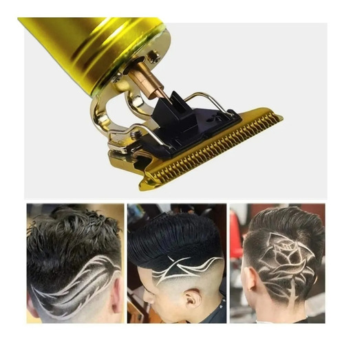 Imagen 2 de 6 de Cortadora Y Perfiladora De Pelo Eléctrica Recargable Hombres