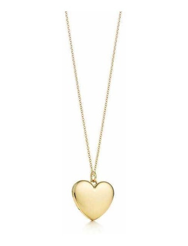 Cadena Con Dije Corazón En Oro 18 K Joyeria Piriz