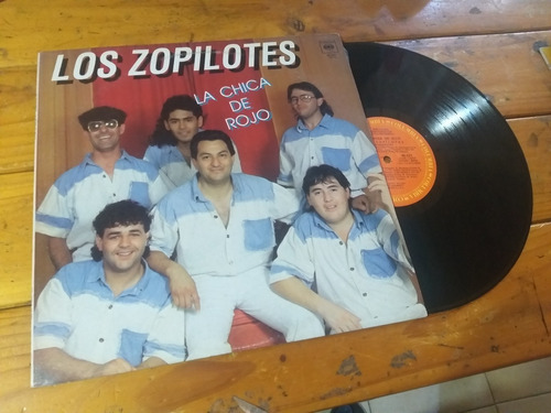 Los Zopilotes La Chica De Rojo Vinilo Lp 1991 Cumbia Nuevo