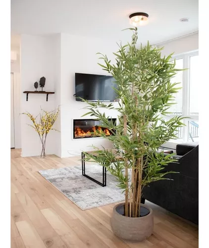 Bambu Artificial Grande Decoração Sala Planta Com 210cm | Parcelamento sem  juros