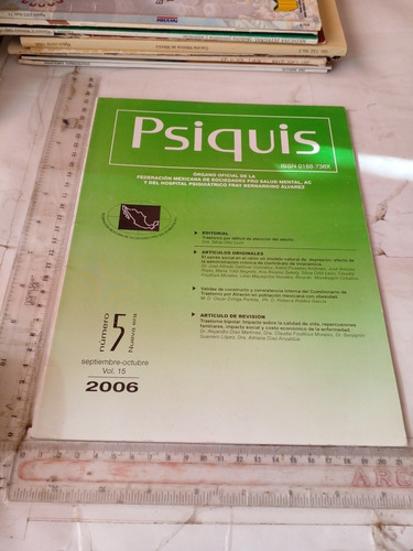 Revista Psiquis No 5 Sep Oct 2006