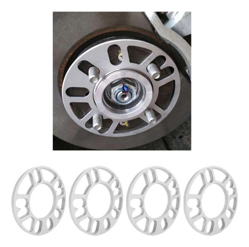 Juego De 4 Ruedas Espaciador De Coche Universal 5x108 3 Mm
