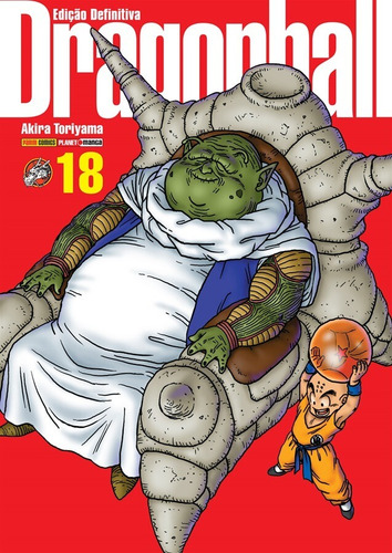 Dragon Ball Edição Definitiva Vol. 18, de Toriyama, Akira. Editora Panini Brasil LTDA, capa dura em português, 2022