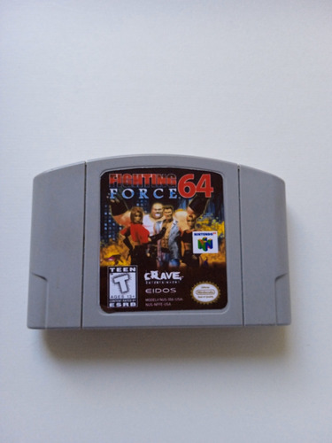 Fighting Forcé Para Nintendo 64 Original Etiqueta Custom 