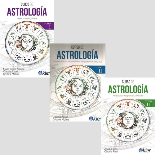 Pack Curso De Astrologia (3 Tomos) -  Rios Ana Lia