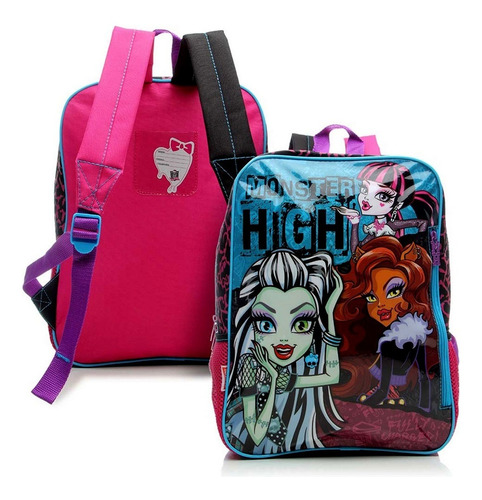 Mochila Escolar Infantil G Costas Monster High 16m - Sestini