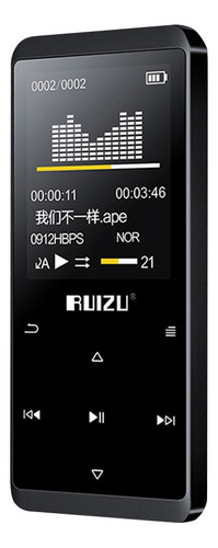 Reproductor Mp3 Ruizu D02 16g Hifi Bluetooth