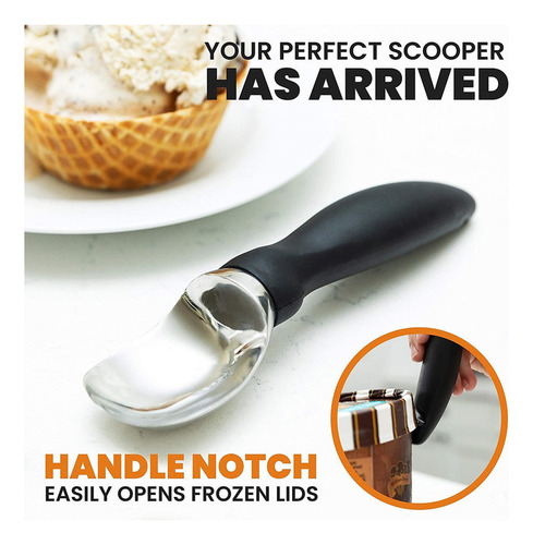 Cuchara Para Helado Con Mango Blando Cuchara Profesional