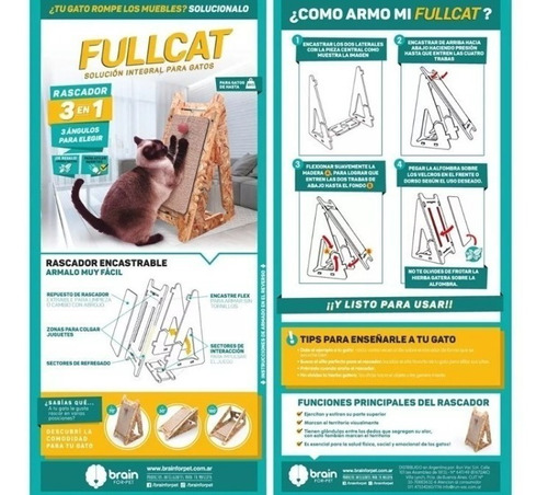 Rascador Para Gatos Fullcat - Ver Zonas De Envío Gratis