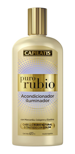 Capilatis Ac. Puro Rubio Iluminador [420 Ml]