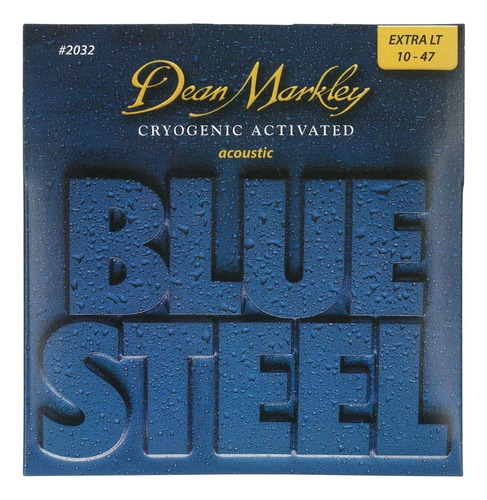 Encordoamento Violão Dean Markley Blue Steel 010 - 2032