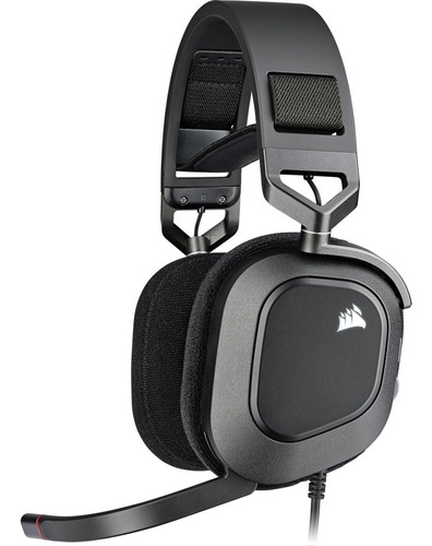 Imagen 3 de 8 de Auricular Gamer Corsair Hs80 Rgb Surround 7.1 Usb Carbon