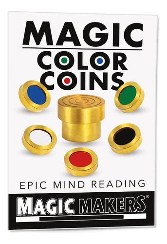Magic Makers Monedas De Color Mágico: Increíble Truco De .
